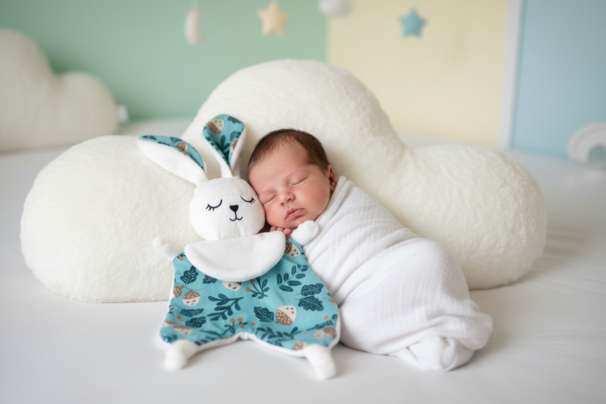 Doudou avec bébé