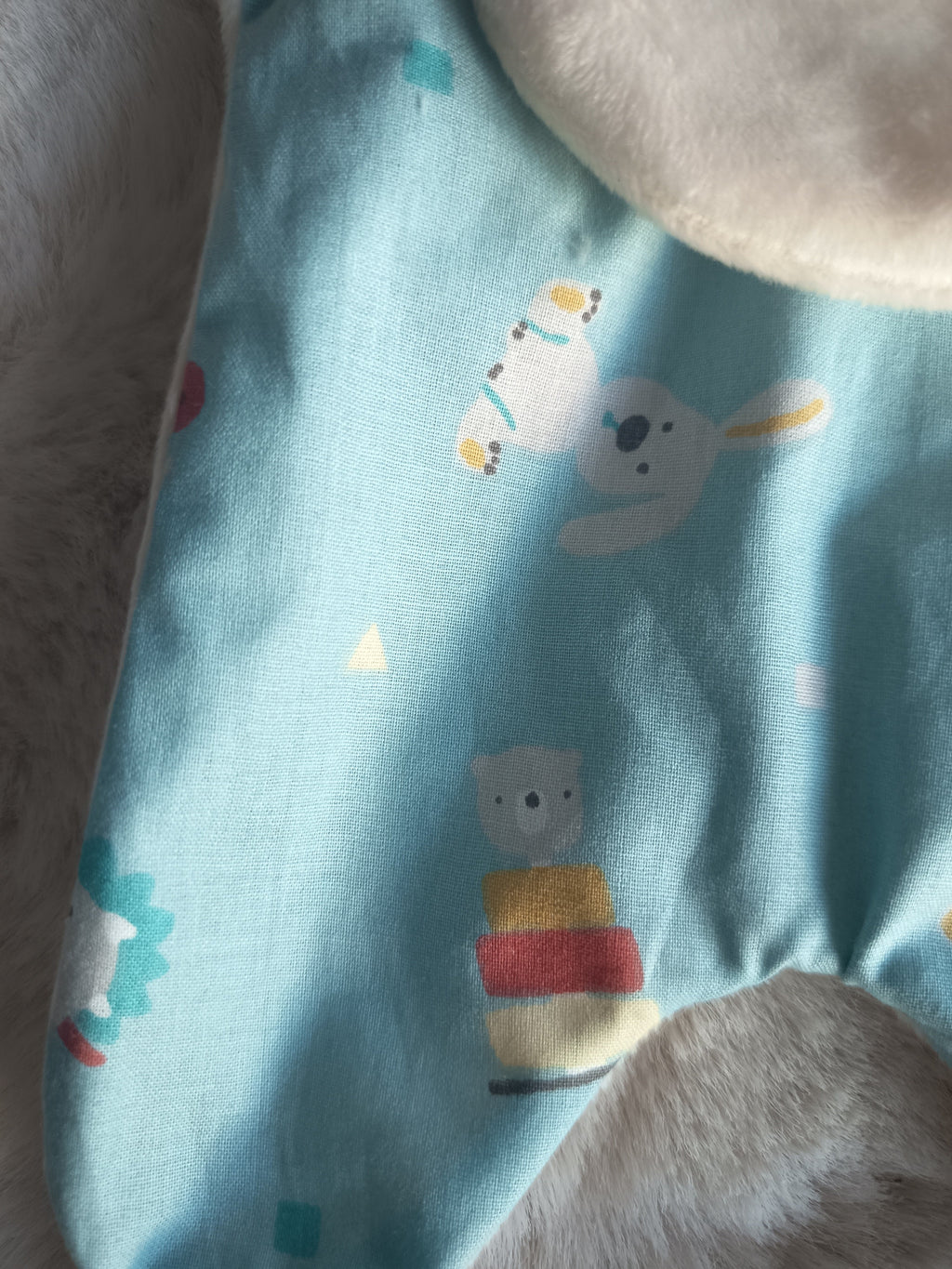Doudou Lapin Lumi Bleu Ciel – Petits Personnages