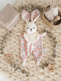 Doudou Bébé Artisanal – Tissu Rose Petites Souris